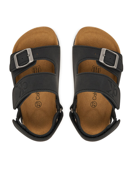 Calvin Klein Sandale Calvin Klein Velcro V3X2-83328-0315 M Crna