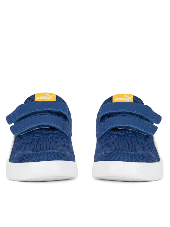 Puma Снікерcи Puma COURTFLEX V3 MESH PS 39808505 Голубий