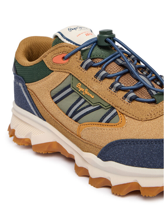Pepe Jeans Снікерcи Pepe Jeans Peak Bole B PBS600002 Коричневий
