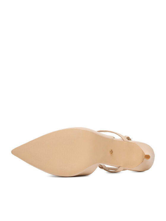 DeeZee Čevlji z visoko peto DeeZee DF-82780-11 Bež