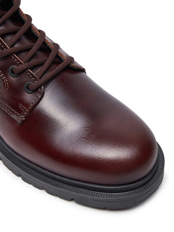 G-Star Raw Gležnjarji G-Star Raw Tyler Boot Mid M D25777 Bordo rdeča