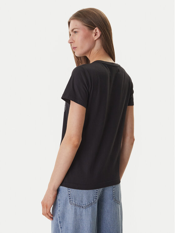 DKNY DKNY Camiseta DJ6T1701 Negro Regular Fit
