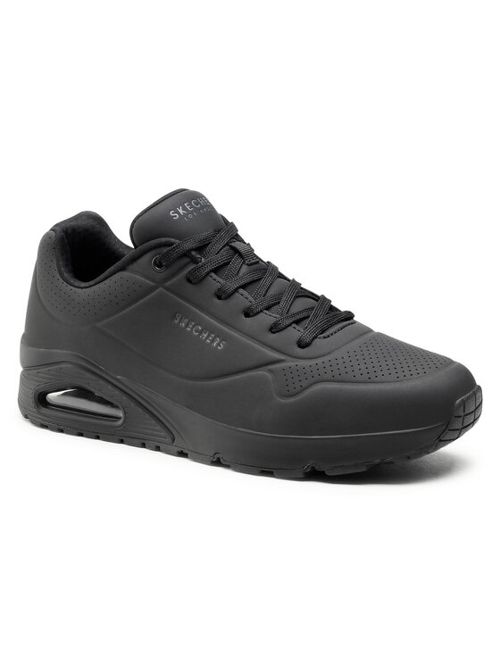 Skechers Sneakers Skechers Uno-Stand On Air 52458/BBK Negru