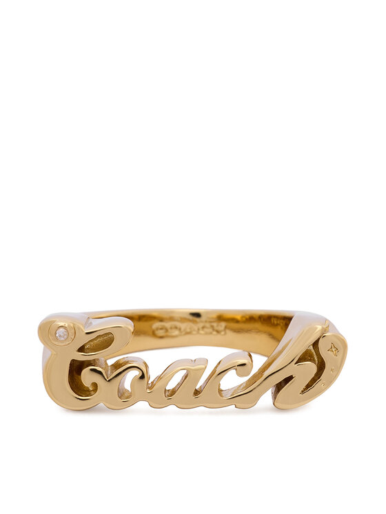 Coach Gredzens Coach 37557624 Zelta