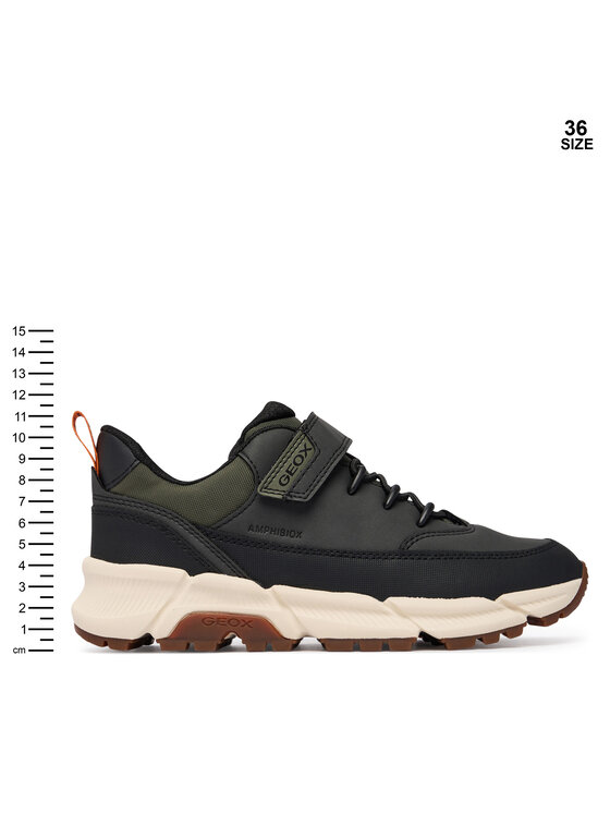 Geox Sneakersy Geox J Flexyper Plus Boy B Abx J56LCA 0MEFU C0033 S Zielony ciemny