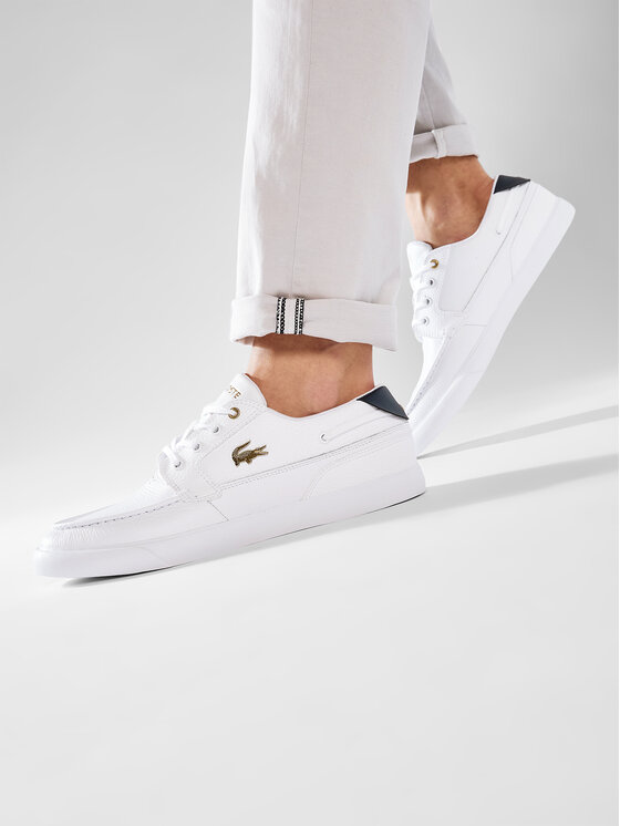Lacoste Сникърси Lacoste Bayliss Deck 0721 1 Cma 7-41CMA006221G Бял