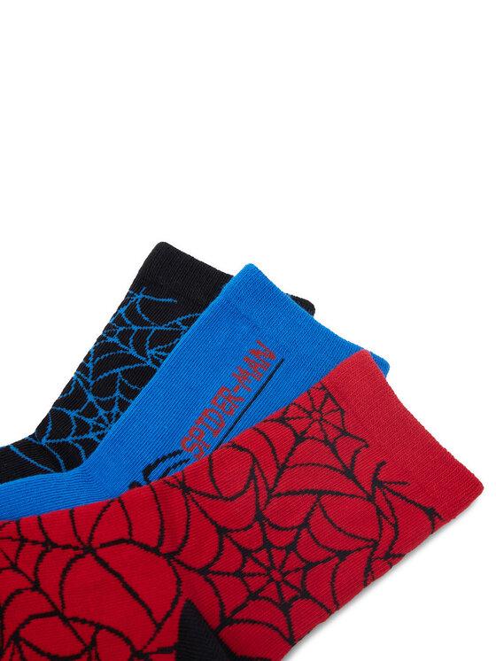 Spiderman Ultimate Довгі шкарпетки Spiderman Ultimate CEO-ACCCS-AW26-225SPRMV(3-PACK) Кольоровий