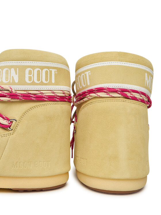 Moon Boot Снігоходи Moon Boot Mb Icon Low Suede Laces 80D1409670 Жовтий