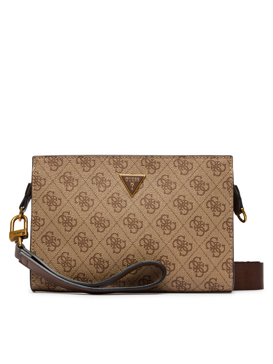 Guess Плоска сумка Guess HMMILO P6157 Бежевий