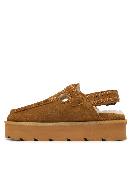 Clarks Sněhule Clarks Meare Easy Mid 26329387 Hnědá