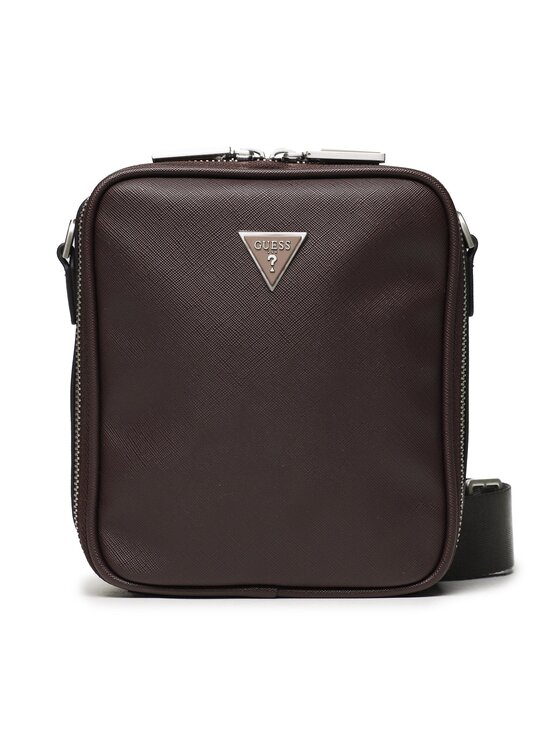 Guess Maža rankinė Guess Certosa Saffiano Smart Mini Bags HMECSA P3254 Vyšninė