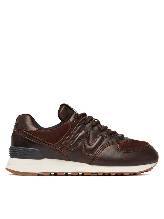 New Balance Sneakersy New Balance W574HM Brązowy ciemny