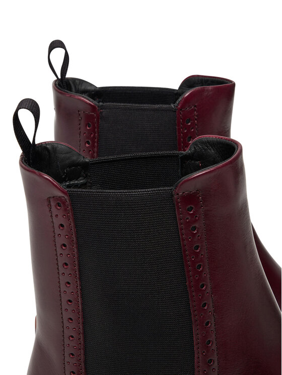 ECCO Botki ECCO 23288361291 Bordowy