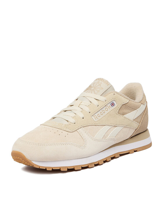 Reebok Sneakersy Reebok EO-CLASSIC LEATHER 100260988 Beżowy jasny