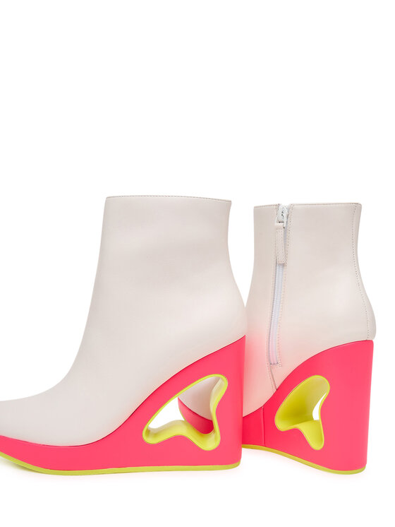 United Nude Botine United Nude Void Bootie 11030100416 Alb