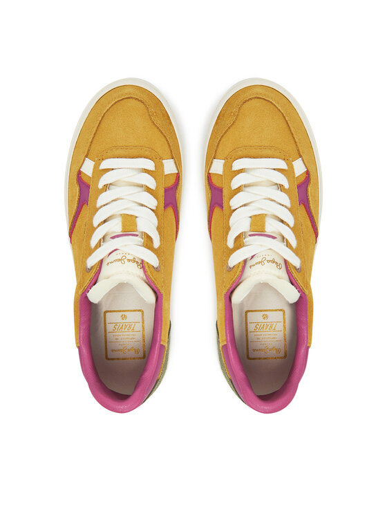 Pepe Jeans Sneakersy Pepe Jeans Travis City W PLS31592 Zielony