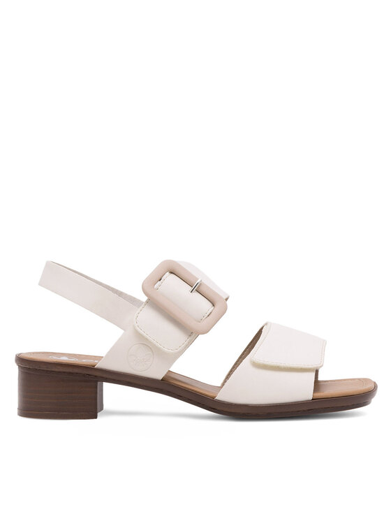 Rieker Sandały Rieker 62663-60 Écru