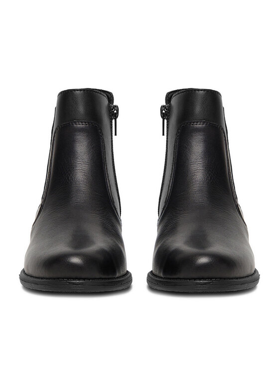 Remonte Kotníková obuv s elastickým prvkem Remonte D0F70-00 Černá