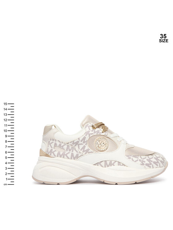MICHAEL Michael Kors Snīkeri MICHAEL Michael Kors Zuma MK02656258 Krēmkrāsas