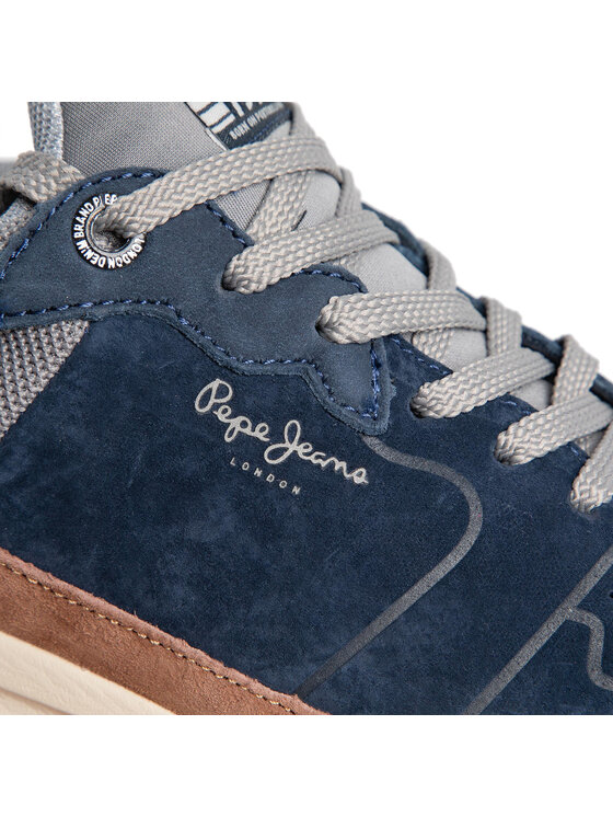 Pepe Jeans Sneakersy Pepe Jeans Tinker Pro Racer PMS30582 Granatowy