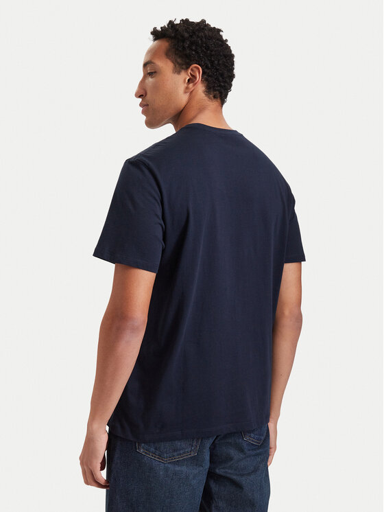 Calvin Klein Jeans Calvin Klein Jeans Camiseta Script LV04RH830G Azul marino Regular Fit
