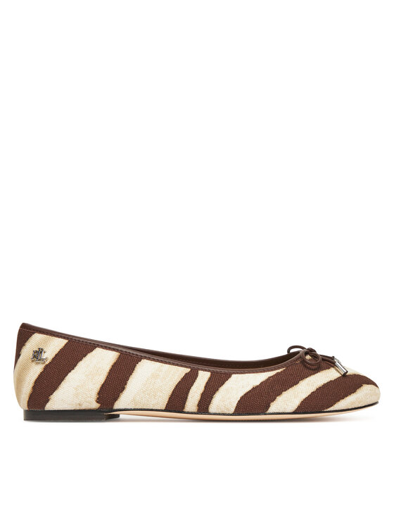 LAUREN RALPH LAUREN Baleríny LAUREN RALPH LAUREN Jayna 802974360001 Hnědá