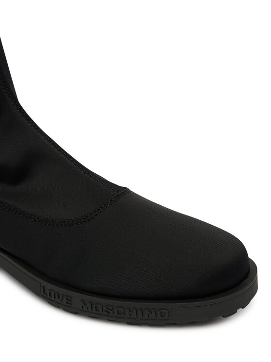 LOVE MOSCHINO Ботфорти LOVE MOSCHINO JA26074G0NIM0000 Чорний