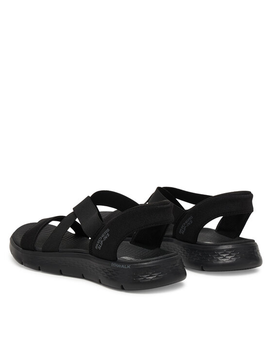 Skechers Босоніжки Skechers Go Walk Flex Sandal - Glimmer 141489/BBK Чорний