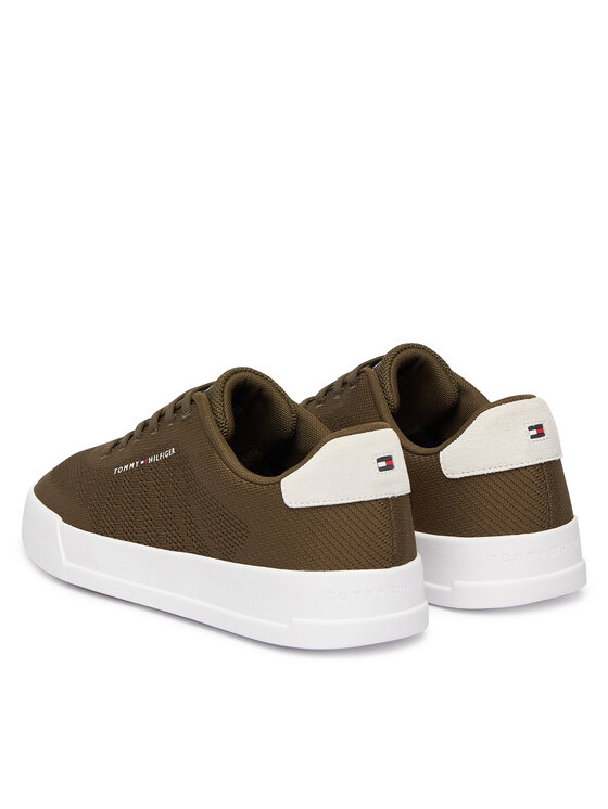 Tommy Hilfiger Αθλητικά Tommy Hilfiger Th Court Knit FM0FM05823 Πράσινο