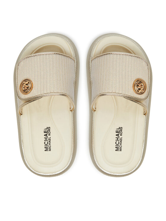 MICHAEL Michael Kors Шльопанці MICHAEL Michael Kors MK01951250 Écru
