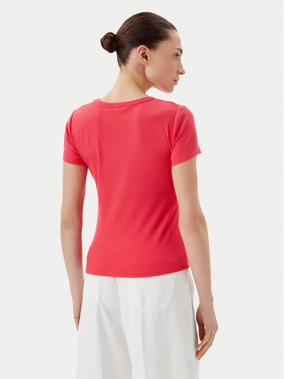 DKNY DKNY Футболка P51H8APJ Кораловий Regular Fit