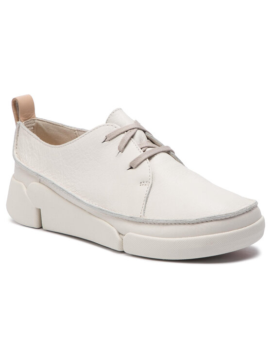 Clarks Nizki čevlji Clarks Tri Clara 261385694 Bela