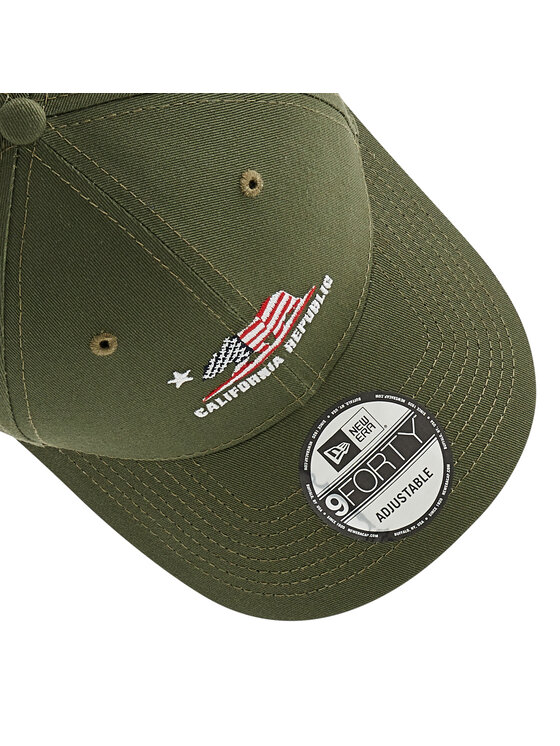 New Era Gorra con visera New Era California Republic 9Forty 60222388 Verde