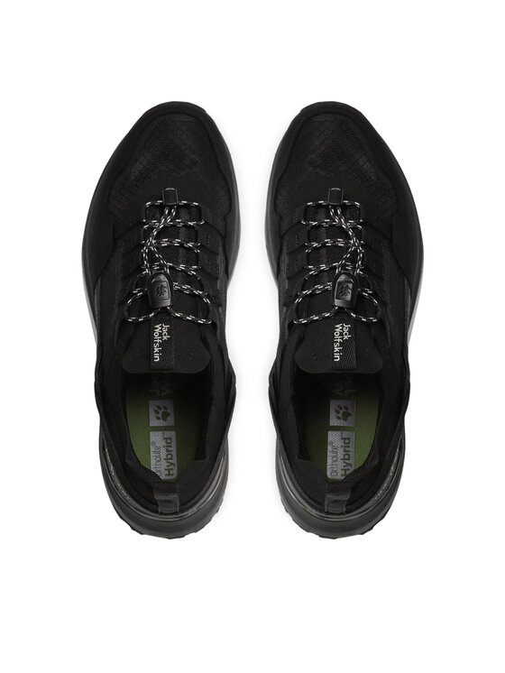 Jack Wolfskin Снікерcи Jack Wolfskin Dromoventure Athletic Low M 4057011 Чорний