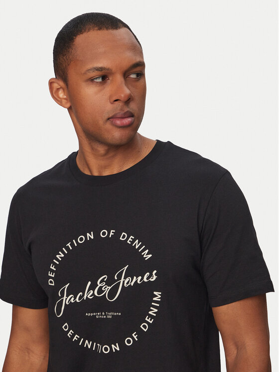 Jack & Jones Jack & Jones Camiseta Grayson 12288377 Negro Regular Fit