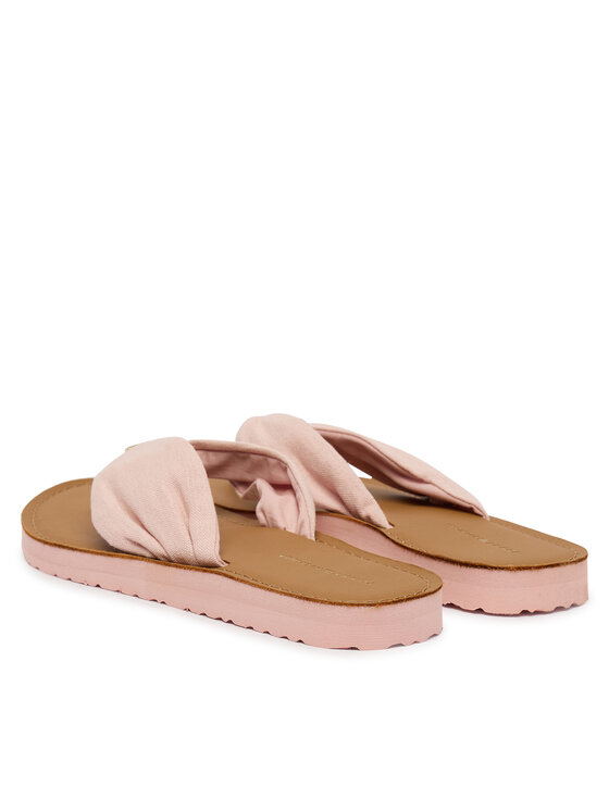 Tommy Hilfiger Flip flop Tommy Hilfiger Th Ltr Footbed Summer Sandal FW0FW09194 Roz