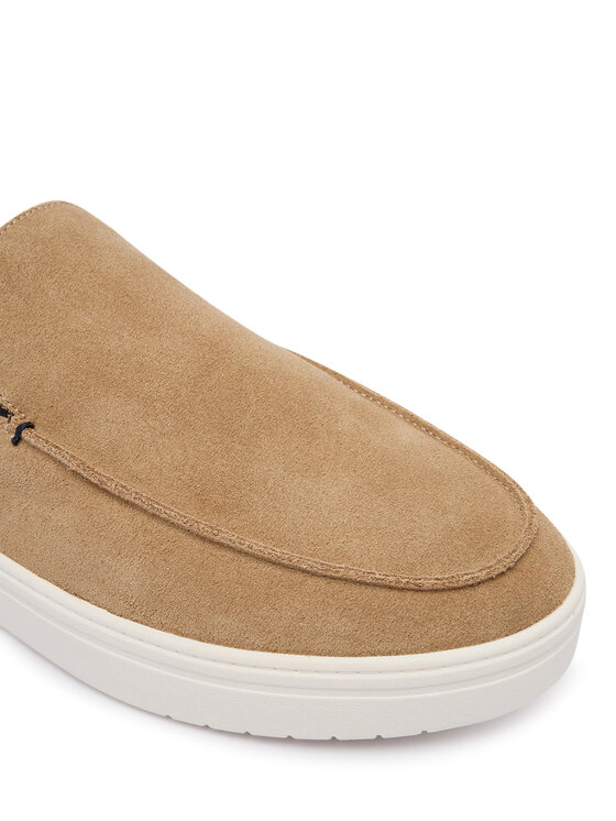 Tommy Hilfiger Lordsy Tommy Hilfiger Modern Light Suede Loafer FM0FM05924 Svetlo hnedá