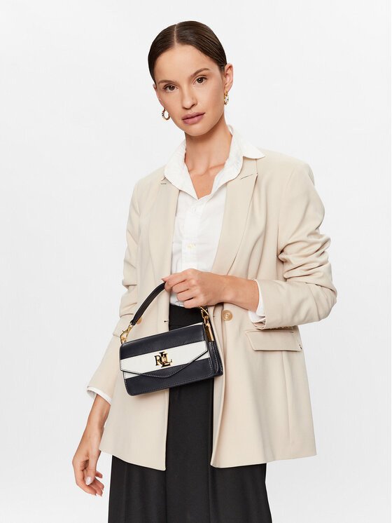 LAUREN RALPH LAUREN Torebka Lauren Ralph Lauren Tayler 19 431891138001 Granatowy
