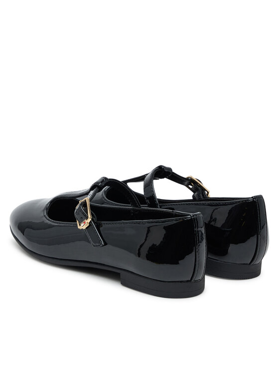 Tommy Hilfiger Polobotky Tommy Hilfiger Ballerina T3A3-34000-0774 S Černá