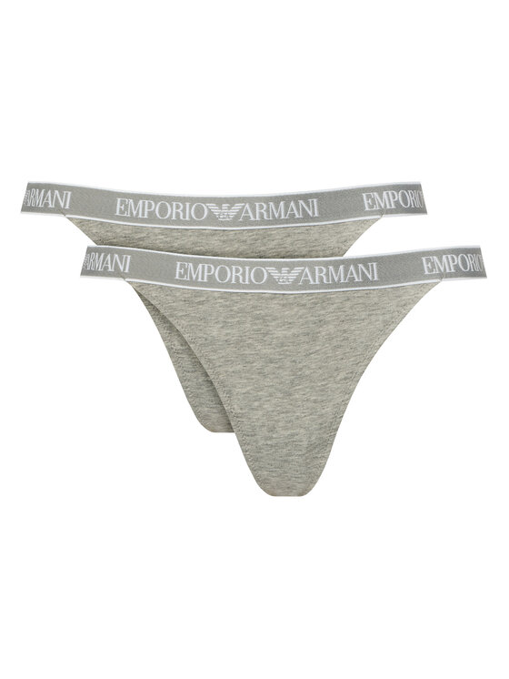 Emporio Armani Underwear Emporio Armani Underwear Conjunto de tangas EW000405 AF19026 M8194 Gris