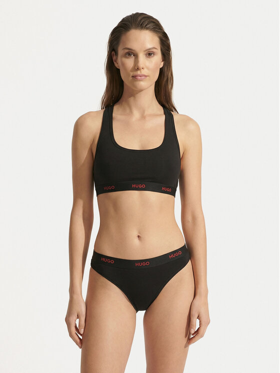 HUGO HUGO Top de sujetador 50557092 Negro