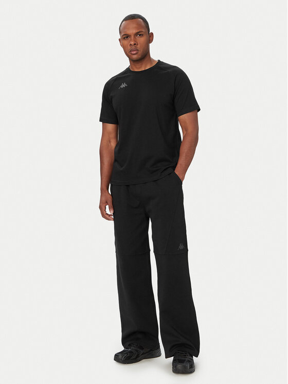 Kappa Kappa Футболка 34258SW Чорний Regular Fit