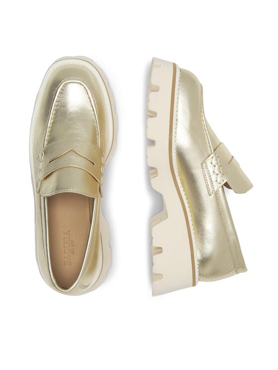 Badura Loaferek Badura GISELLE-24SS202 Arany