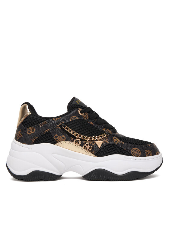 Guess Sneakersy Guess FLPHAR FAL12 Černá