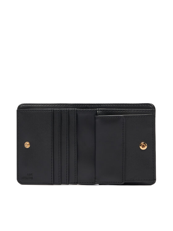 LOVE MOSCHINO Portfel LOVE MOSCHINO JC5612PP0PKD0000 Czarny