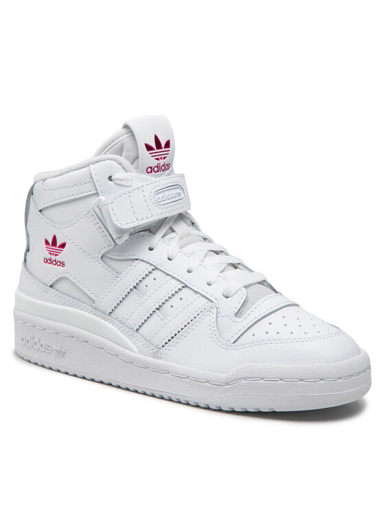 adidas Sneakersy adidas Forum Mid W G57984 Biela