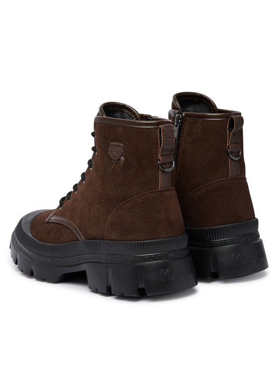 KARL LAGERFELD Pohodni čevlji KARL LAGERFELD Trekka NFT KL25252 Črna