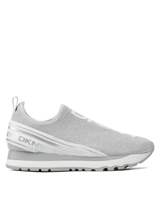 DKNY Superge DKNY Jay-Slip On Sneake K1254231 Srebrna