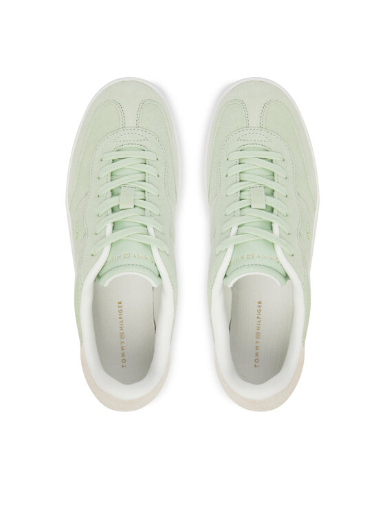 Tommy Hilfiger Tenisice Tommy Hilfiger Th Heritage Monogram Sneaker FW0FW09180 Zelena