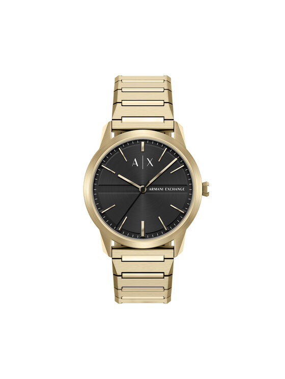 Armani Exchange Zegarek Armani Exchange Clarke  AX2650 Złoty